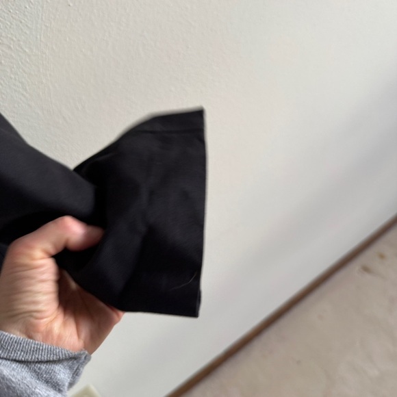 Anne Klein Open Front Jacket Blazer Black Large - Picture 9 of 12